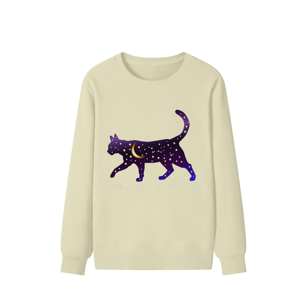 Magic Follows Black Cat Sweatshirt