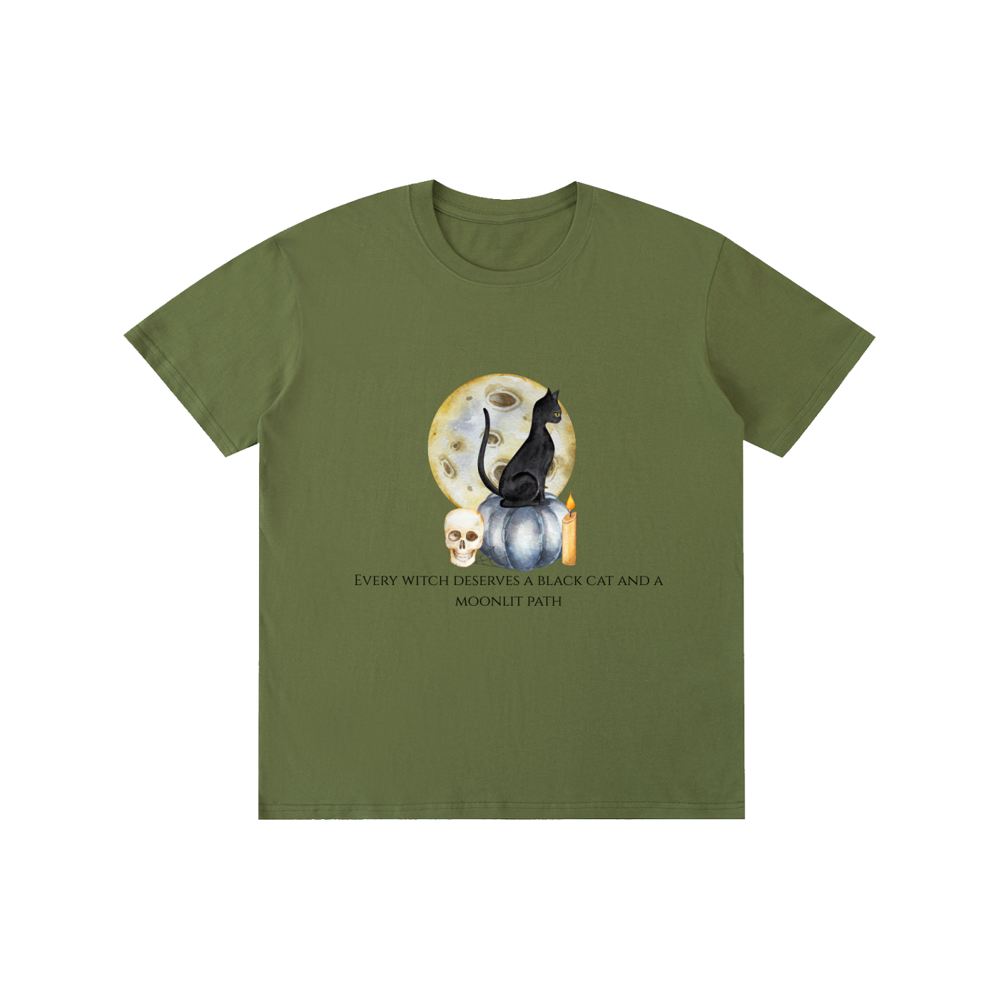 Every Witch Deserves a Black Cat T-Shirt