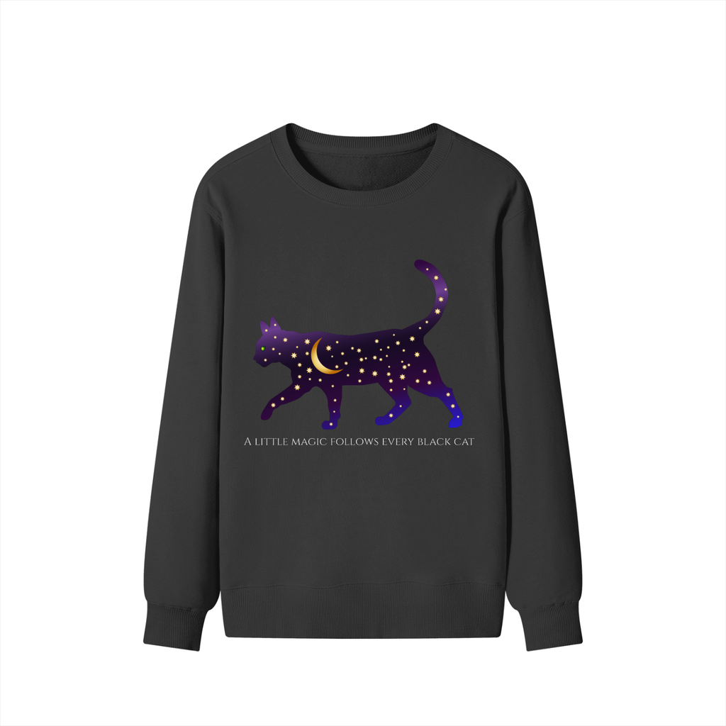 Magic Follows Black Cat Sweatshirt