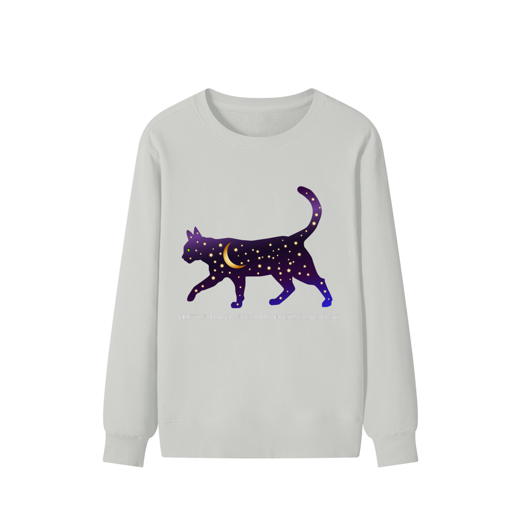 Magic Follows Black Cat Sweatshirt