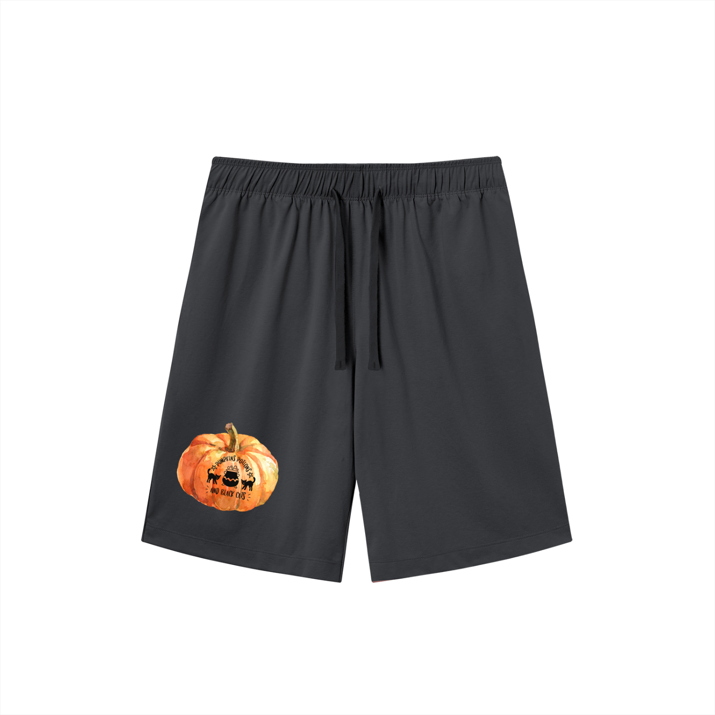 Mensshorts,Drawstringshorts,Blackcats,Potions