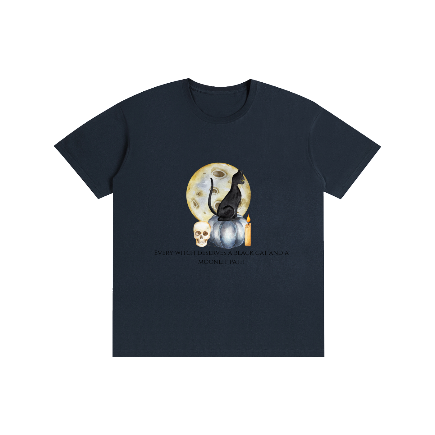 Every Witch Deserves a Black Cat T-Shirt
