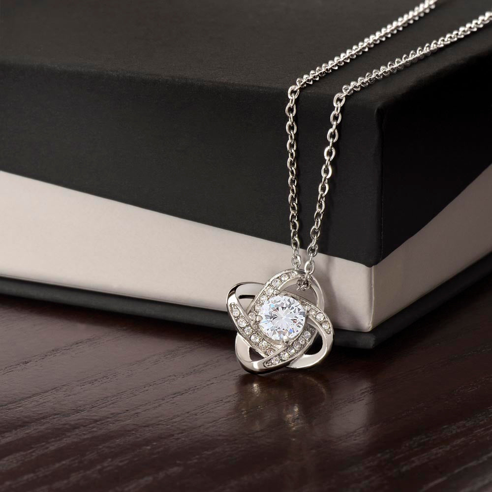 Love Knot Necklace — Delicate Witchy Jewelry for Cat Lovers