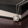 Love Knot Necklace — Delicate Witchy Jewelry for Cat Lovers
