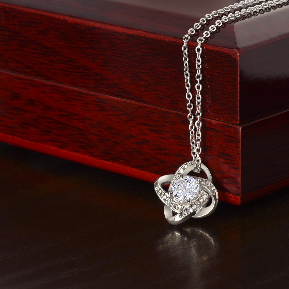 Love Knot Necklace — Delicate Witchy Jewelry for Cat Lovers