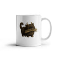 Cute Krampus Cat Mug, Baby Krampus Kitten Coffee Cup,Gothic Christmas Gift