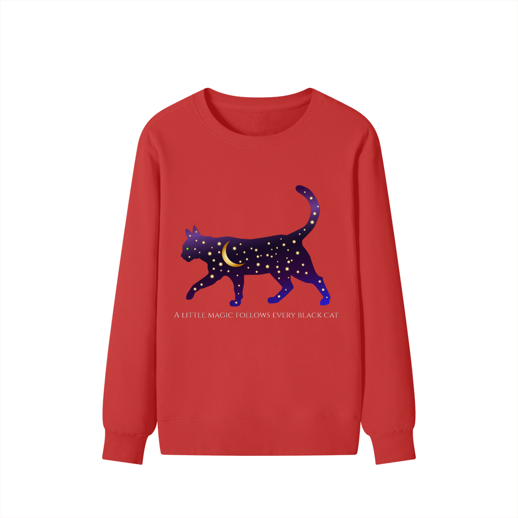 Magic Follows Black Cat Sweatshirt
