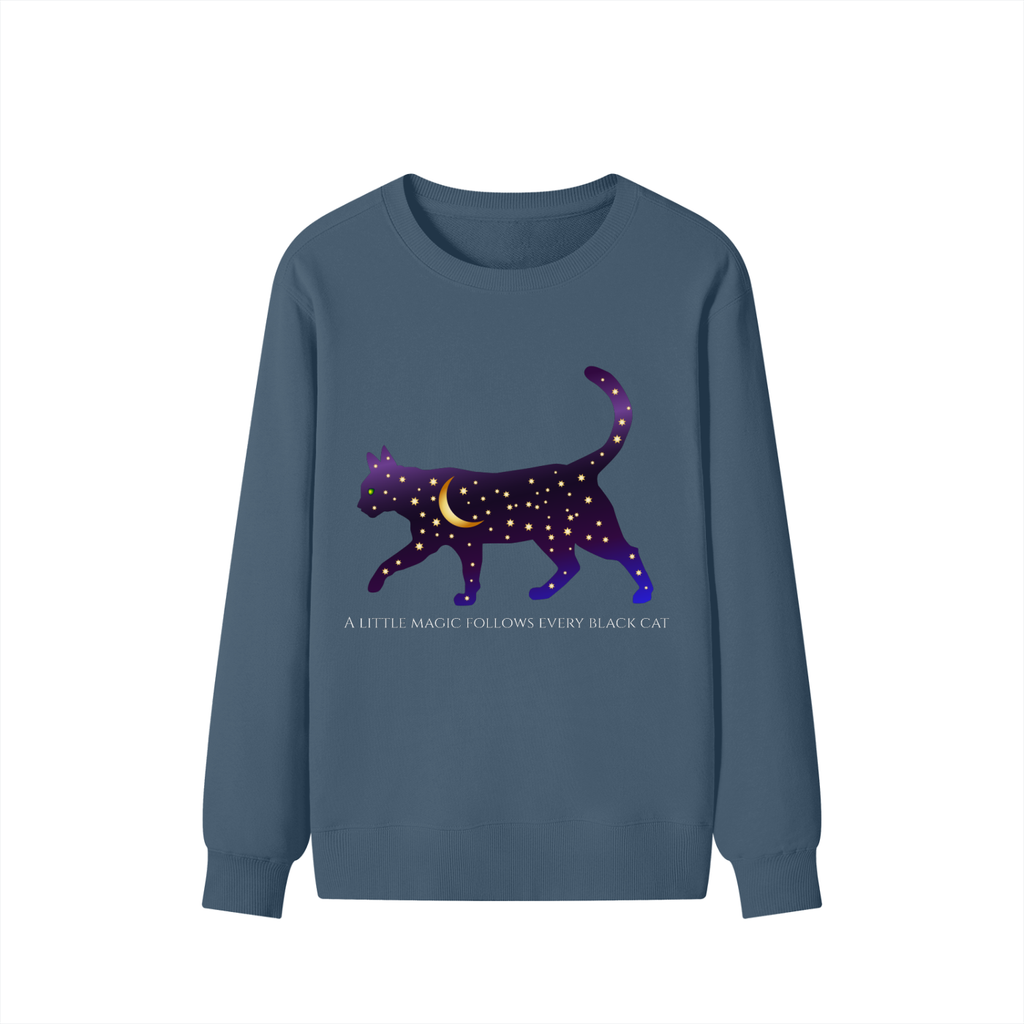 Magic Follows Black Cat Sweatshirt