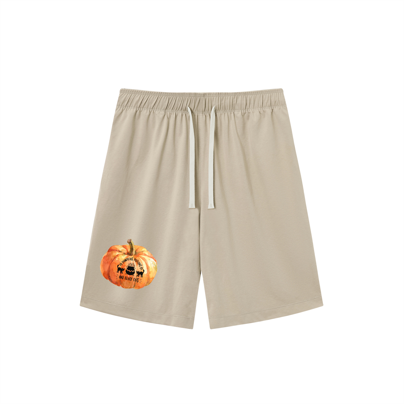 Mensshorts,Drawstringshorts,Blackcats,Potions